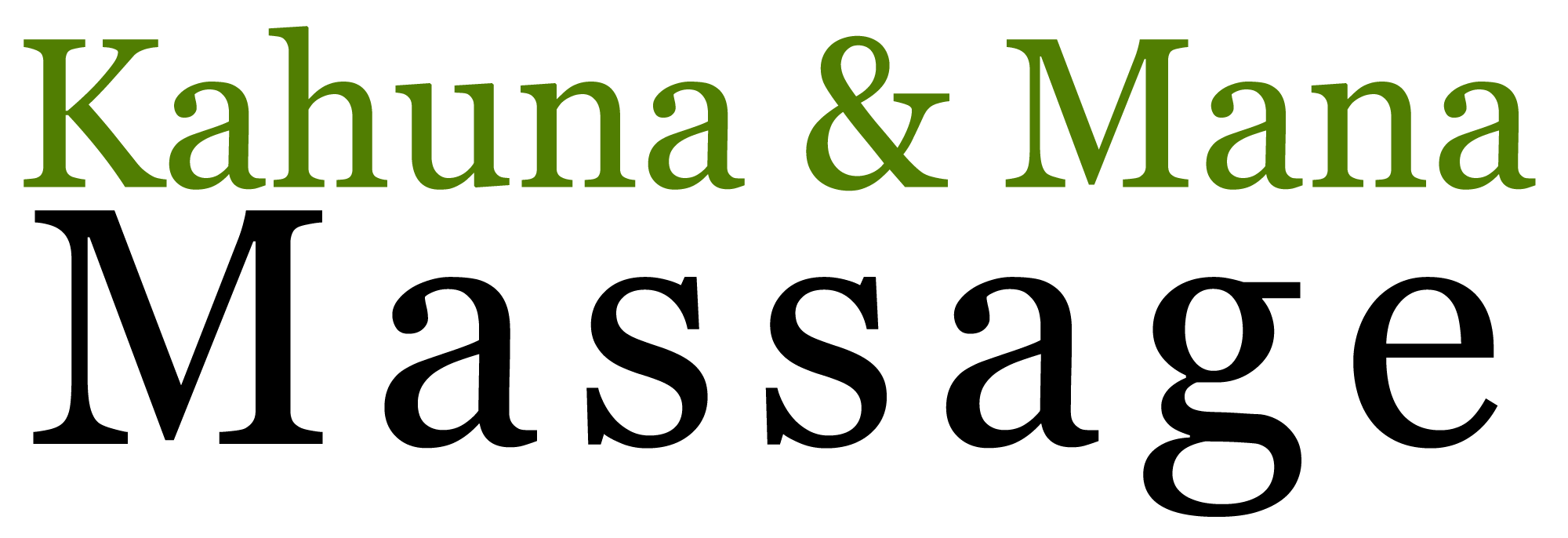 Kahuna & Mana Massage